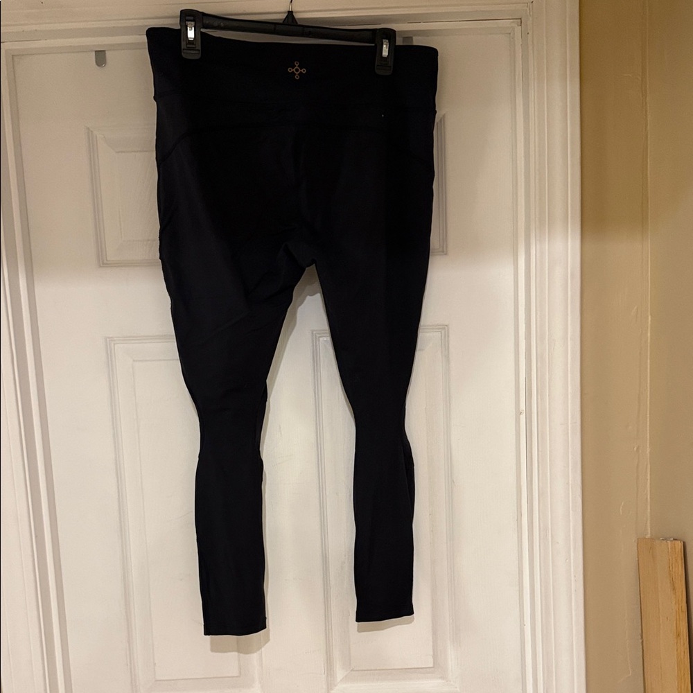 Copper & Zinc Infused Compression Leggings with built-in knee support